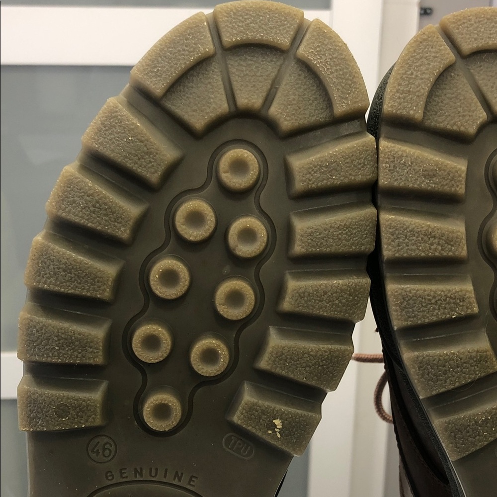 ECCO Track GORE-TEX Brown Leather Walking Shoes – Men’s EU 46 / US 12–12.5 - Picture 14 of 16
